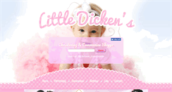 Desktop Screenshot of littledickensshoppe.com